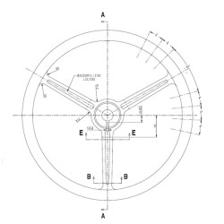 Vairas Ø350mm 24.52 stebulė 00320171