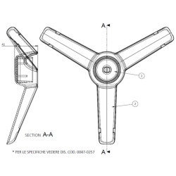 Dangtelis vairui Ø380mm PP017 00470258