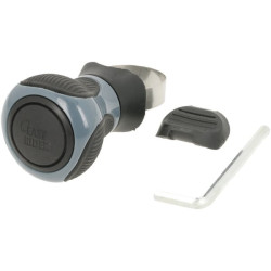 Geros vibracijos Easy Rider Tvirtai pasukama vairo rankenėlė pilka 2990GV120GY