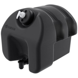 Vandens bakas juodas 18l 601040400