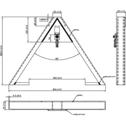 Įdiekite trikampį Kat. 1.2.3 TL150685