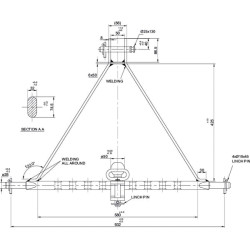 Trijų taškų grąžulo atrama 2 katgorija TL150892