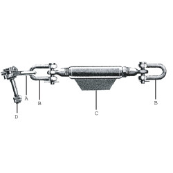 Sukomplektuota stabilizatoriaus grandinė Z700142KR