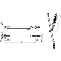 Reguliavimo strypas 040449004