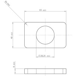 Jungties galo laikiklio plokštė 32975900