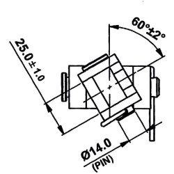 Fiksuota kėlimo strypa LA040003KR