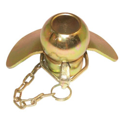 Apatinės trauklės rutulys su kreipiamuoju kūgiu Cat.2/2 Ø28,7/56x12mm Walterscheid 099032