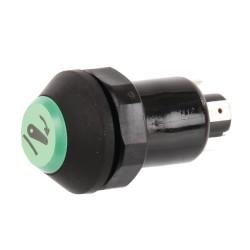 Case - IH CS130 11145330PN Stūmimo jungiklis, apatinė trauklė, apvali, žalia