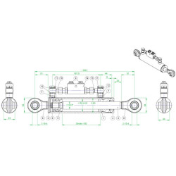 Hydr toplink kat. 1/1 TEVNN305015011