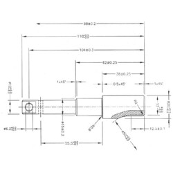 Kabliukų remonto komplektas kat. 2 TL100202KR