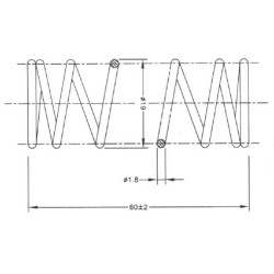 Kabliukų remonto komplektas kat. 2 TL100202KR