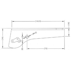 Kabliukų remonto komplektas kat. 2 TL100202KR
