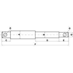 Apatinės trauklės kaištis 22x28x22x17mm Cat.2/3 Kramp Z328213KR