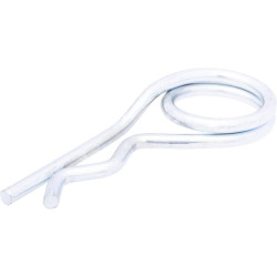 R-klipas dvigubas 8 mm Kramp CL8DKR