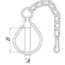 2 katgorijos atlenkiamas kaištis 305855