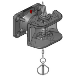 Priekabos sukabinimas 160x100 mm 05160606A02