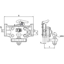 Priekabos sukabinimo įtaisas HS200K50330