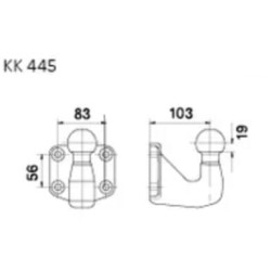 Buksyravimo rutulys K50 ROKK445
