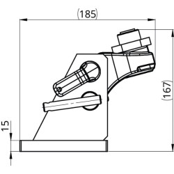 Užrakinamas pilnas K80 sunkiasvoris 02481349A43