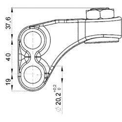 Užraktas K80 sunkiasvoris 024813131