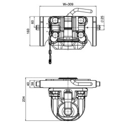320 mm Piton blokas 03632021A02
