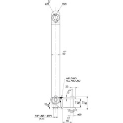 Trijų taškų grąžulo atrama 2 kategorija TL150892