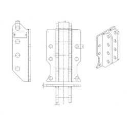 Tvirtinimo atrama 47 mm Rockinger RO888A18000