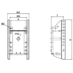 Kopėčių prikabintuvas HS790TT