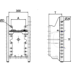 Kopėčių kablys HS4850SDF71