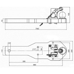 Atraminė plokštė K80 009605941SET2A02