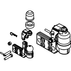 Priverstinis vairo laikiklis K50 LH 00520590