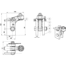 K50 varžtų įtaisų rinkinys 024813073