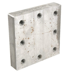 Suvirinimas ant montavimo plokštės 145x145 / 160mm 8x M20 00645000