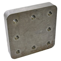 Suvirinimas ant montavimo plokštės 145x145mm 8x M20 8004472