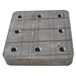 Suvirinimas ant montavimo plokštės 145x145mm 8x M20 8004472