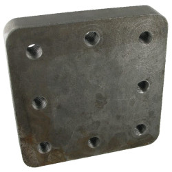 Suvirinimas ant montavimo plokštės 145x145 / 160mm 8x M20 8004473