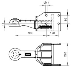 Vilkimo rutulys ROE57L024