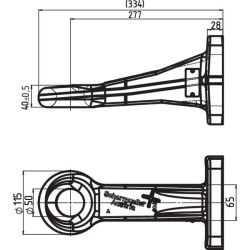 Vilkimo kilpa su flanšu 50 mm 00652420A90