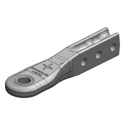 Vilkimo akis katė. 3 Ø42mm H-Schaft 80x60 3-Loch Ø25mm 006511600A01