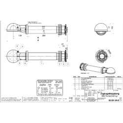 Vilkimo ąsos rutulys, apvalus velenas 00661940A02