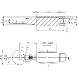 Vilkimo kilpa, pasukama 35 mm 14T OTO161