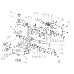 Paskirstymo varžtas Sauermann HS4625SDFKU21