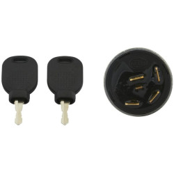 Uždegimo / starterio jungiklis, 12V, 0-1-2-3 6JK007232011