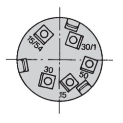 Uždegimo jungiklis 0-1-2, Cobo 14111000