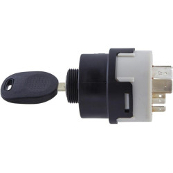 Uždegimo / starterio jungiklis, 12/24V, P-0-1-2-3, 10 kontaktų, įjungimo / išjungimo jungiklis / paleidimas / pašildymas 6JB0039