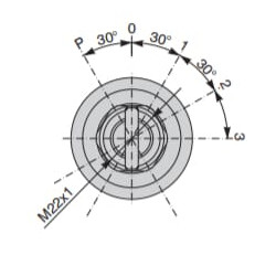 Uždegimo jungiklis P-0-1-2-3, Cobo 1403230000