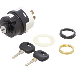 Uždegimo / starterio jungiklis, 12/24V, P-0-1-2-3, 10 kontaktų, įjungimo / išjungimo jungiklis / apsauginis jungiklis / paleidim