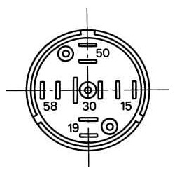 Uždegimo jungiklis 0-1-P-2, Cobo 14307000