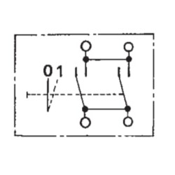 Uždegimo jungiklis 0-1, Cobo 14138000