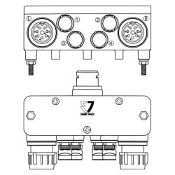 Kolektoriaus blokas 341159JAE